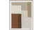 Glade, Painting, H100xW80xD3,8cm,  Vit/Natur/Kombi